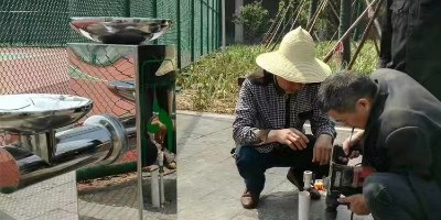 園林直飲水臺怎么安裝呢？